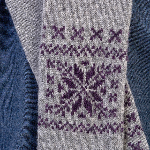 BEYMEN CLUB GRAY, PURPLE SCARFMENS SIZE 200X10